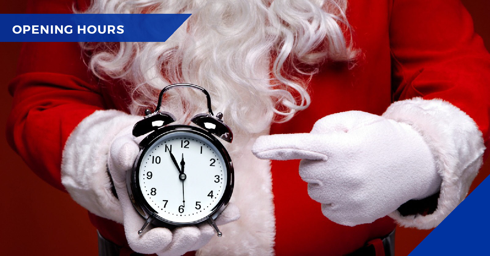 December opening hours